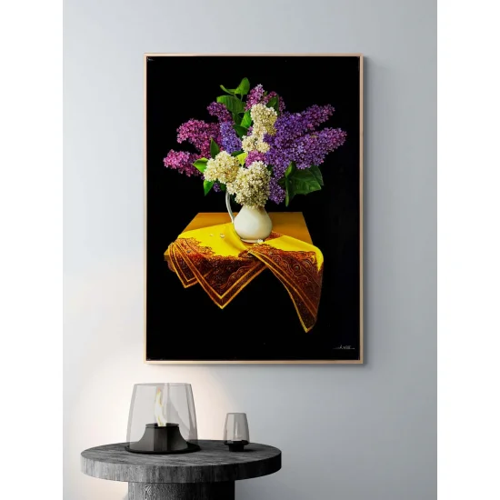 Memory Among the Lilacs Oil Painting