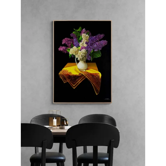 Memory Among the Lilacs Oil Painting