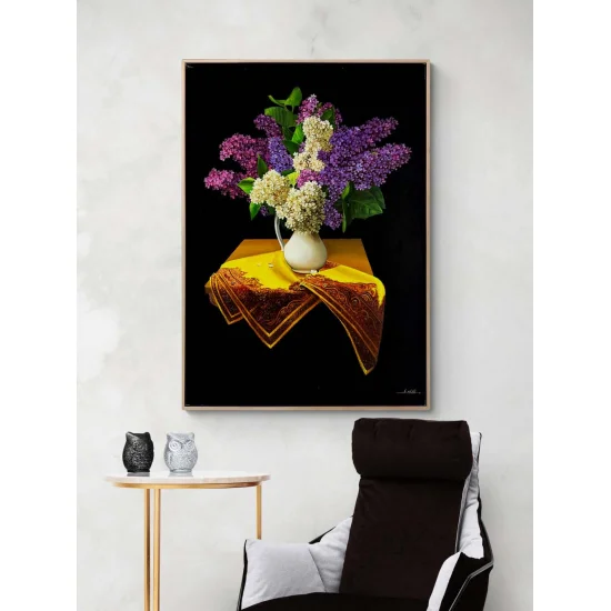 Memory Among the Lilacs Oil Painting