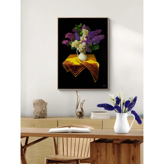 Memory Among the Lilacs Oil Painting