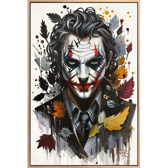 Joker of the Darkness Oil Painting