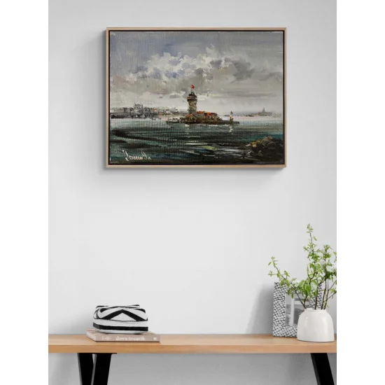 Time at Maidens Tower Oil Painting