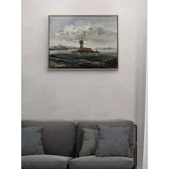 Time at Maidens Tower Oil Painting