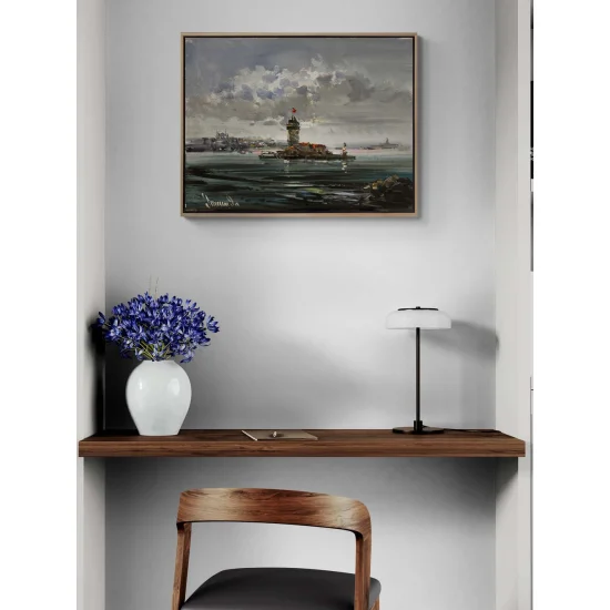 Time at Maidens Tower Oil Painting