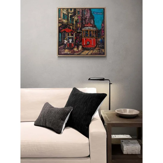 Jazz Festival on Istiklal Avenue Oil Painting