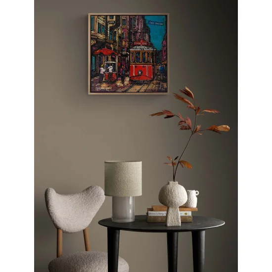 Jazz Festival on Istiklal Avenue Oil Painting