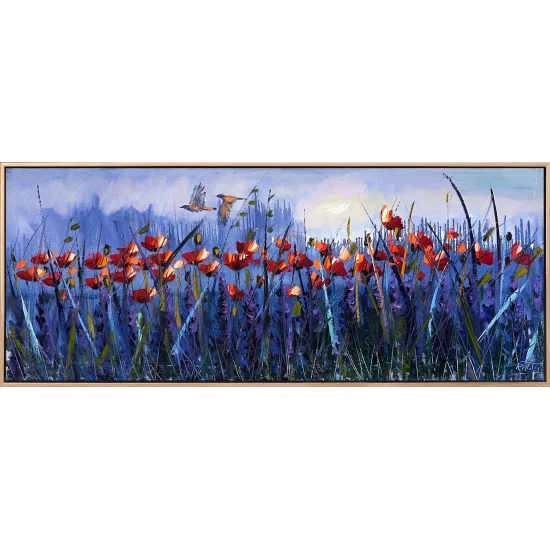 Kırlangıcın Bahar Seferi Yağlı Boya Tablosu