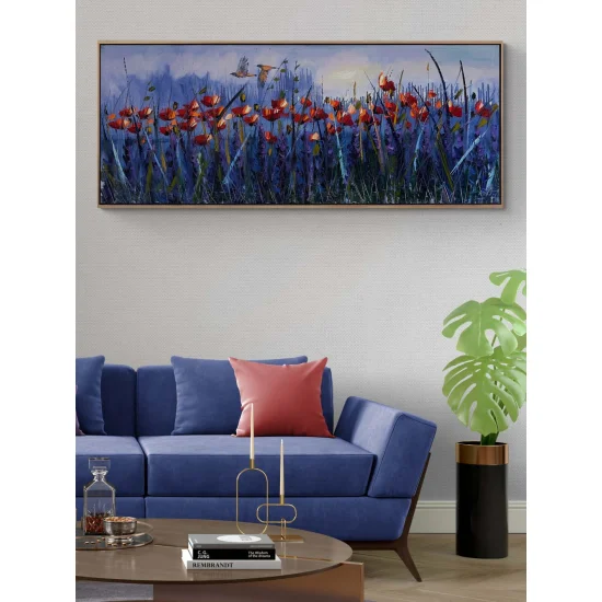 Kırlangıcın Bahar Seferi Yağlı Boya Tablosu