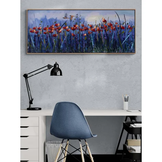 Kırlangıcın Bahar Seferi Yağlı Boya Tablosu