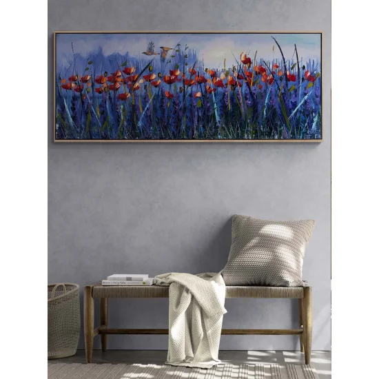 Kırlangıcın Bahar Seferi Yağlı Boya Tablosu