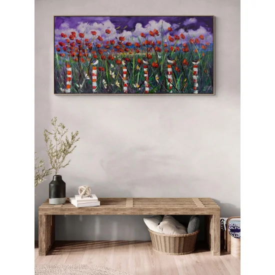 The Joy of Wildflowers Oil Painting