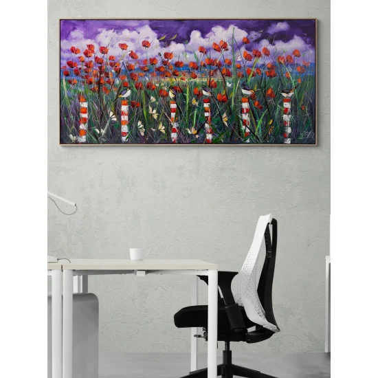 The Joy of Wildflowers Oil Painting