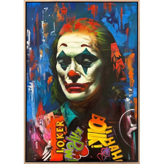 Joker’s Revenge Oil Painting