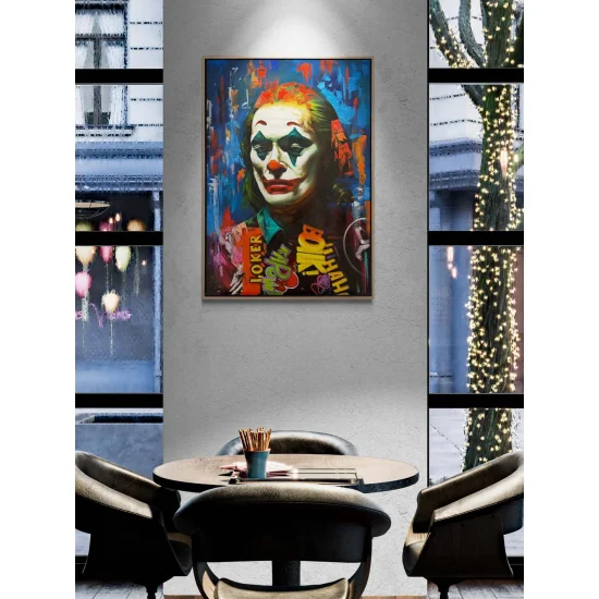 Joker’s Revenge Oil Painting