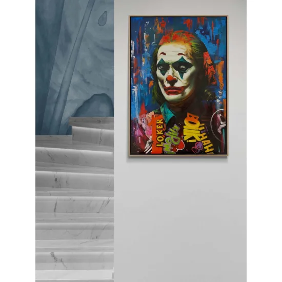 Joker’s Revenge Oil Painting
