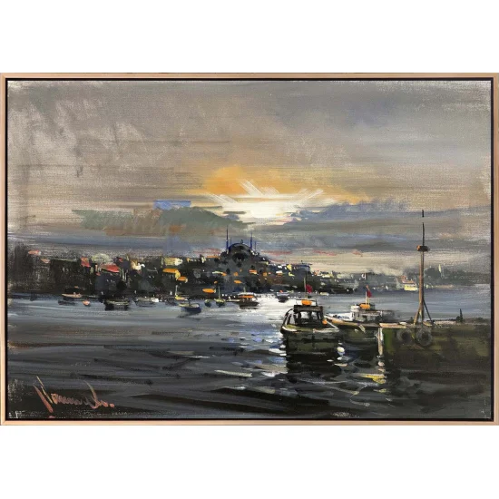 Geçmişten Günümüze Boğaz Yağlı Boya Tablosu