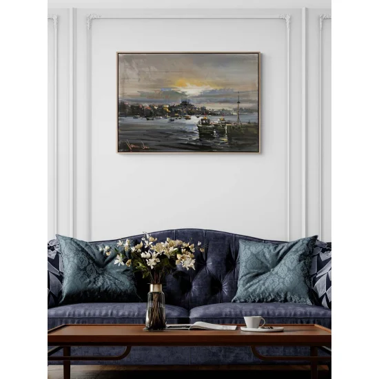 Geçmişten Günümüze Boğaz Yağlı Boya Tablosu