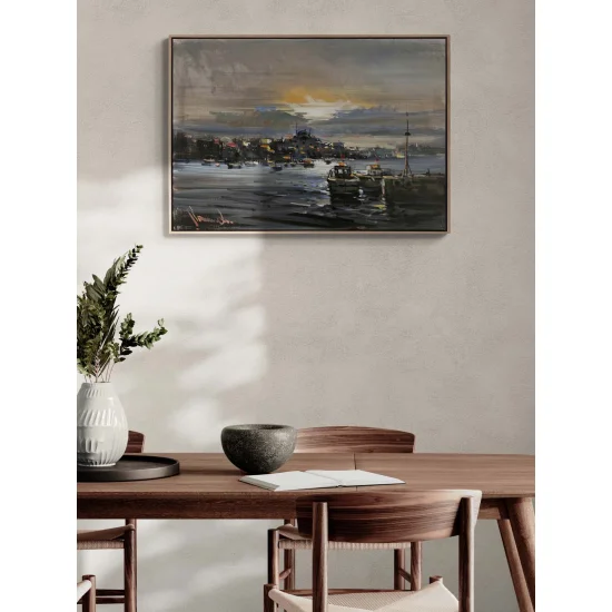 Geçmişten Günümüze Boğaz Yağlı Boya Tablosu