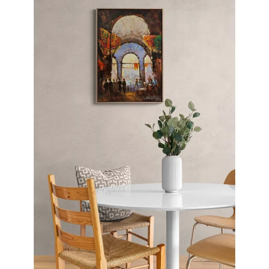 Geçmişin İzleri Yağlı Boya Tablosu