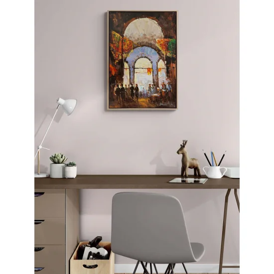 Geçmişin İzleri Yağlı Boya Tablosu