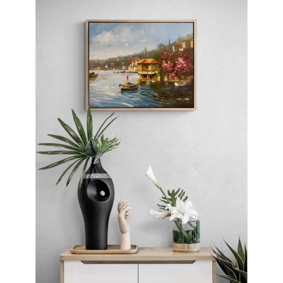 The Serenity of the Mansion Oil Painting