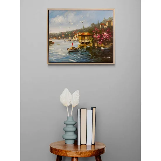 The Serenity of the Mansion Oil Painting