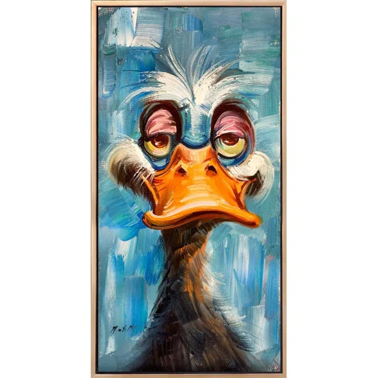 Faint Duck Oil Painting