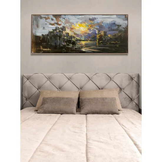 Gizemli Kıyılar Yağlı Boya Tablosu