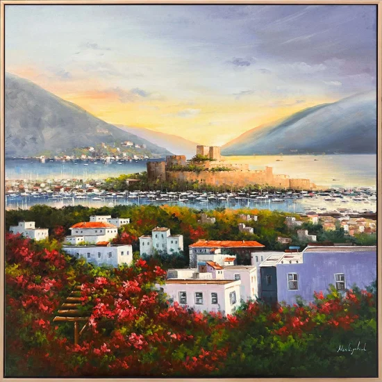 Bodrumun Kalbinde Yağlı Boya Tablosu