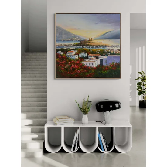 Bodrumun Kalbinde Yağlı Boya Tablosu