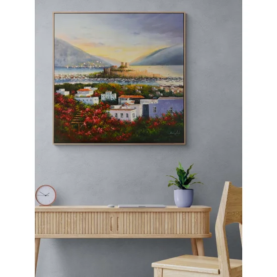 Bodrumun Kalbinde Yağlı Boya Tablosu