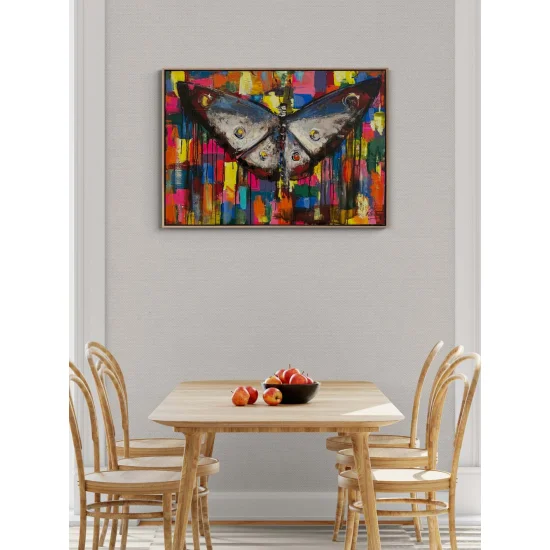 Butterfly and Colorful Dreams Oil Painting