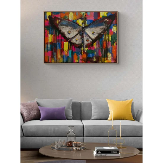 Butterfly and Colorful Dreams Oil Painting