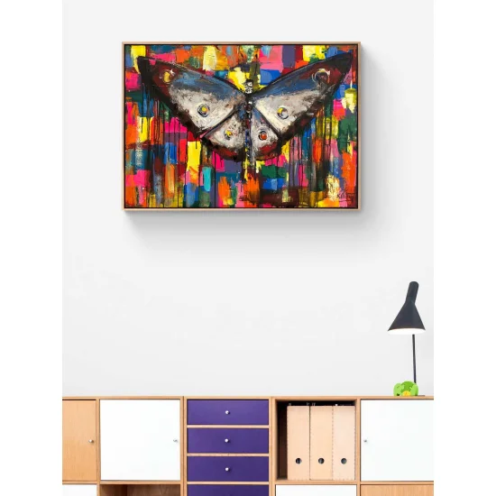 Butterfly and Colorful Dreams Oil Painting