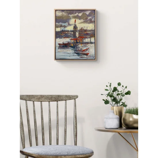 Autumn in Salacak Oil Painting