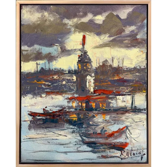 Autumn in Salacak Oil Painting