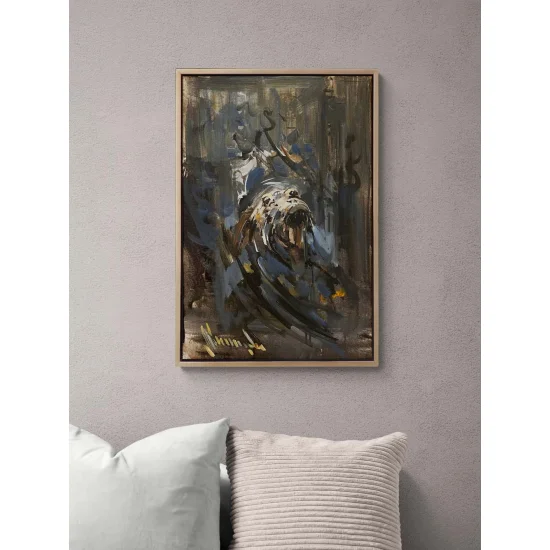 Gece Avcısı Yağlı Boya Tablosu