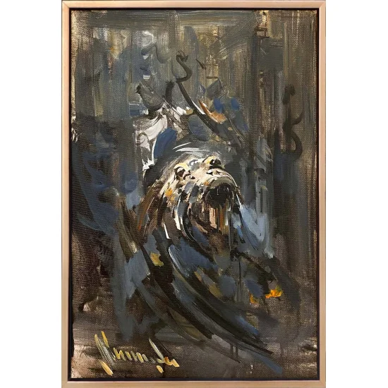 Gece Avcısı Yağlı Boya Tablosu