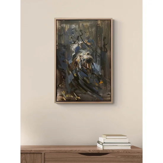 Gece Avcısı Yağlı Boya Tablosu