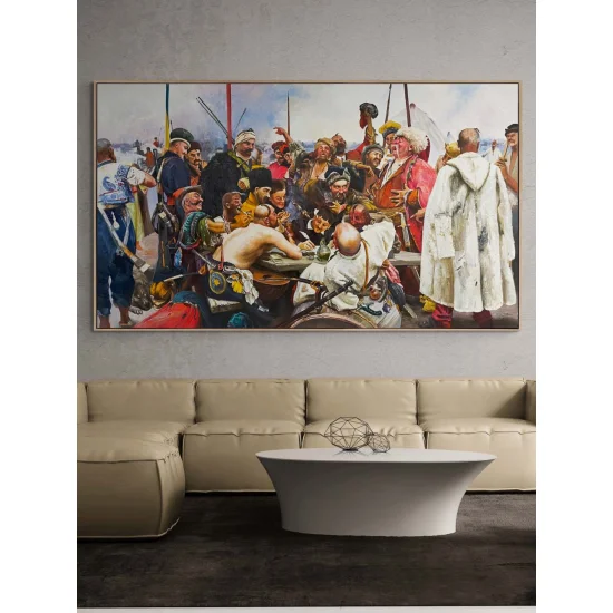 Zaporojya Kazakları Yağlı Boya Tablosu