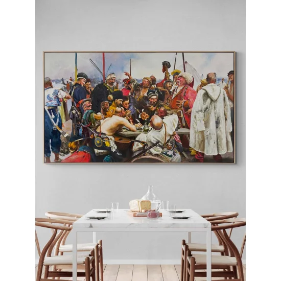 Zaporojya Kazakları Yağlı Boya Tablosu