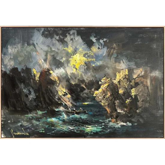 The Story of the Wind and the Sea Oil Painting