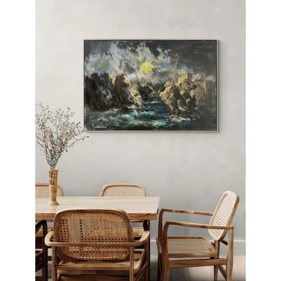 The Story of the Wind and the Sea Oil Painting