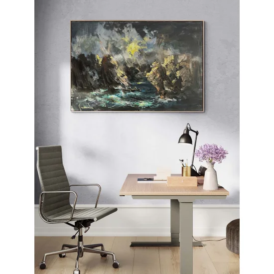 The Story of the Wind and the Sea Oil Painting