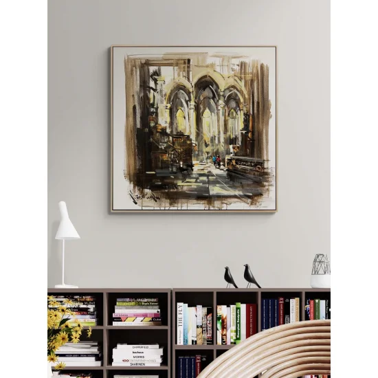 A Door Beyond Time Oil Painting