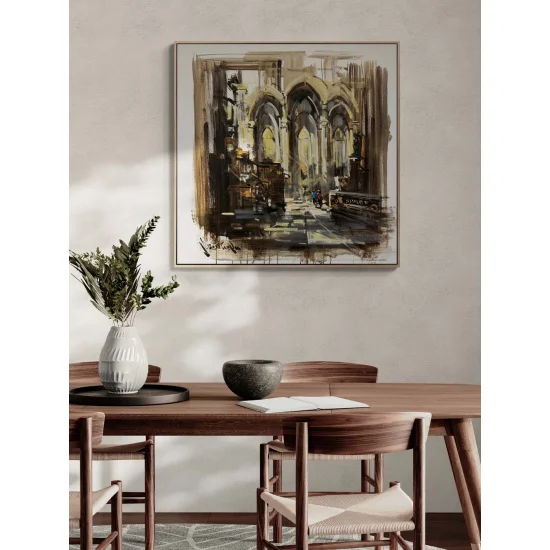 A Door Beyond Time Oil Painting