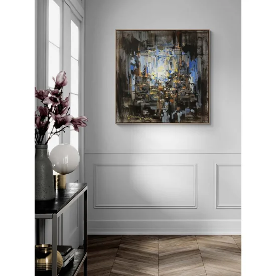 Sonsuzluğun İzleri Yağlı Boya Tablosu