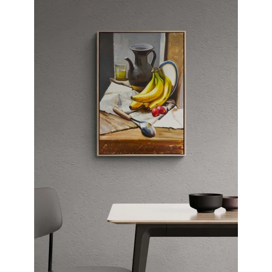 Morning Feast Oil Painting