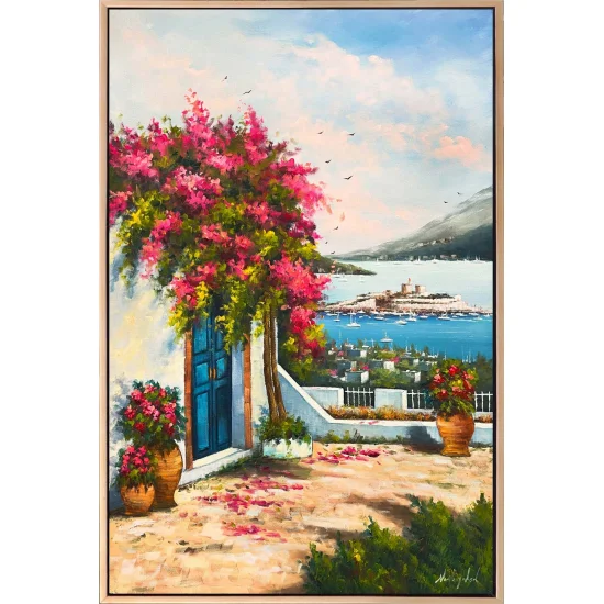 The Pearl of the Aegean: Bodrum Oil Painting