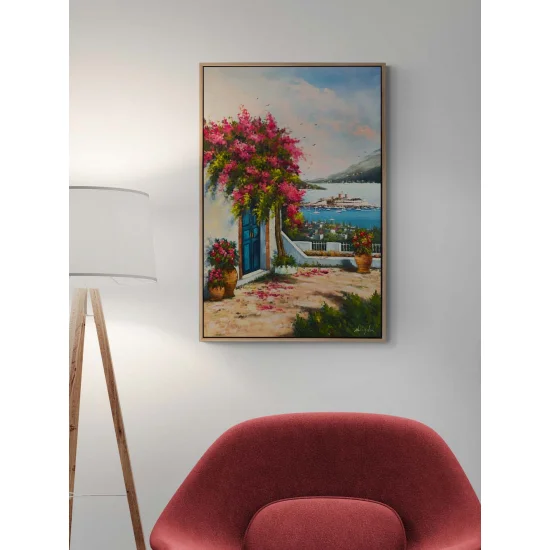 The Pearl of the Aegean: Bodrum Oil Painting